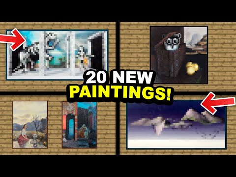 ECKOSOLDIER reacts to INSANE NEW Minecraft paintings!