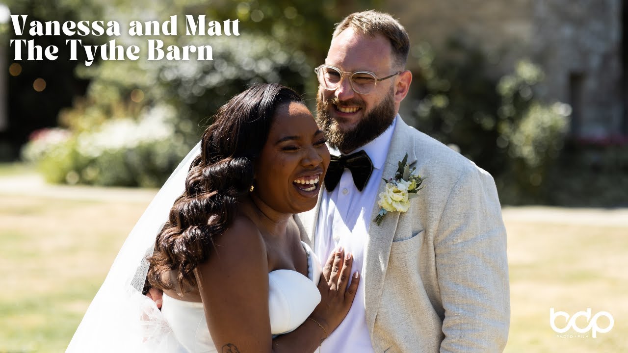The Tythe Barn wedding photography and film