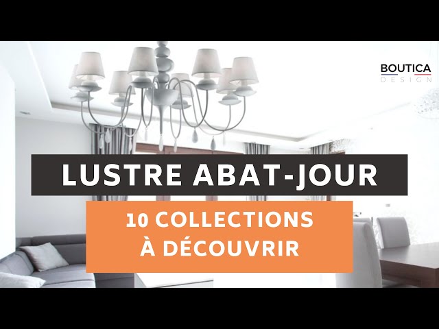 sélection de 10 lustres abat jour en vidéo