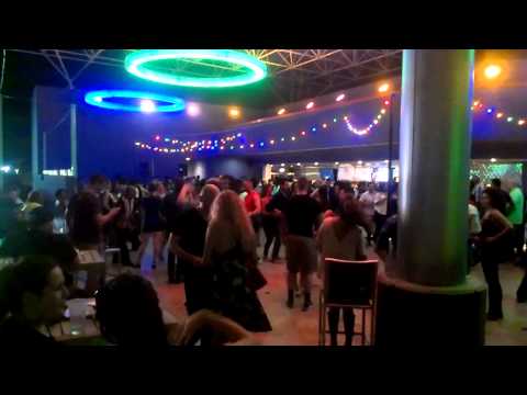 Salsa dancing at Dave and Busters in Tempe on Wednesday.