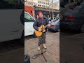 Charles singing precious Lord take my hand during outreach. #Seattle #teenchallenge #pioneersquare