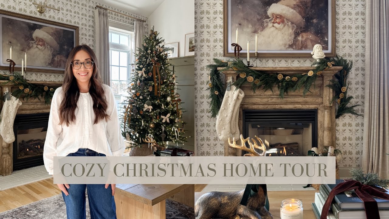 Our Cozy Christmas Home Tour 2025 | Collected, Timeless & Simple Holiday Decor