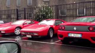 preview picture of video 'Raduno Ferrari! Milano, Bareggio'