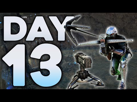 Solo Defending my Modded Redwoods Cave! - ARK PvP