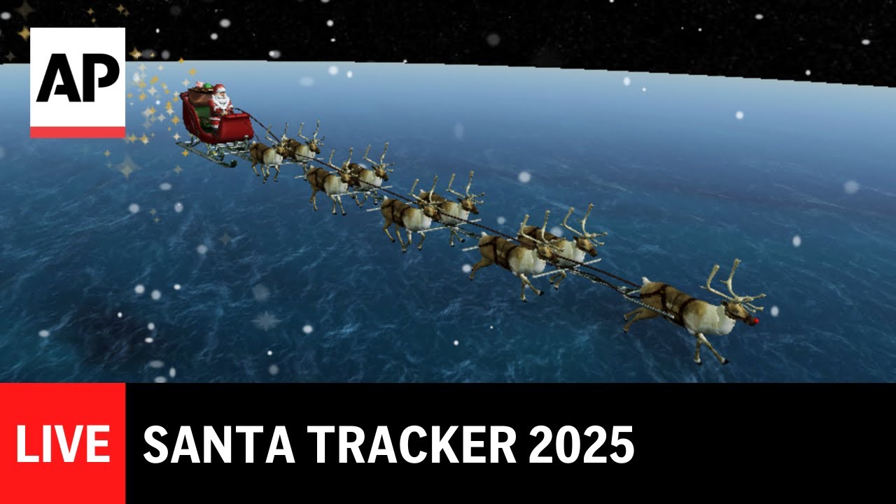 LIVE: Santa tracker 2025