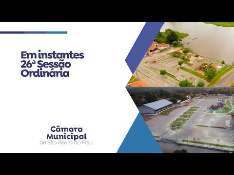 26ª SESSÃO ORDINÁRIA