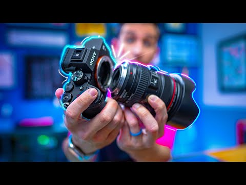 How To Easily Use Canon Lenses with Sony Cameras