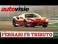 Ferrari F8 Tributo | Hot lap TT Circuit Assen | Supertest | Autovisie