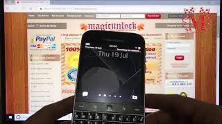 How to enter code in BlackBerry Classic Q20 & BlackBerry SQC100 @www.magicunlock.com