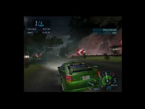 NFS: Underground - PS2 Gameplay Walkthrough - Race 48 - Blue Light Special