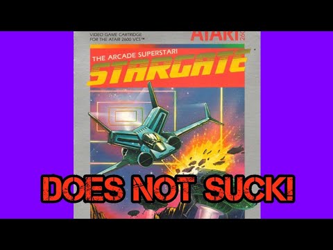 StarGate (Defender 2) Review - Atari 2600 Game That Actually Does NOT SUCK!