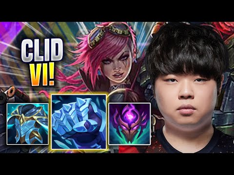 CLID PERFECT GAME WITH VI! - HLE Clid Plays Vi JUNGLE vs Kindred! | Preseason 2023