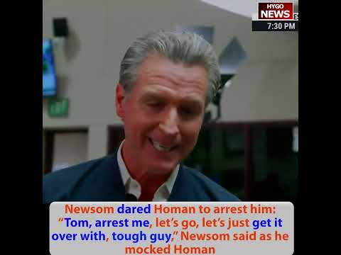 LA Mayor blames ICE: If raids had not happened; Newsom dared Homan to arrest him; Trump on Newsom