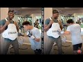 FRANCIS NGANNOU LAUGHS AT RYAN GARCIA PUNCHING HIM AT FULL BLAST DURING BODY SHOT CHALLENGE