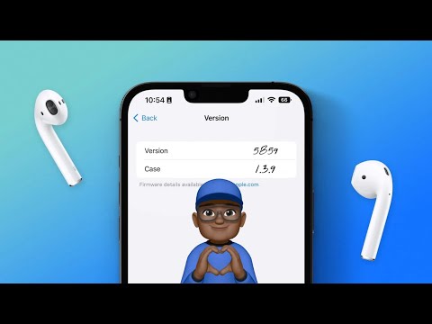 HOW TO UPDATE YOUR Apple AirPods