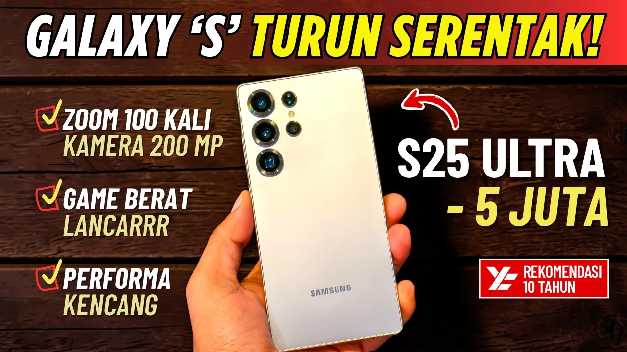Waktunya Sikat‼️ 5 HP SAMSUNG GALAXY S TURUN HARGA TERDALAM APRIL 2026