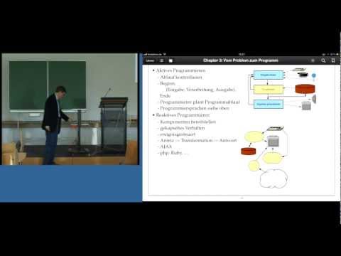 Grundlagen der Informatik, Professor Froitzheim, Vorlesung 02, Teil II, 16.10.2012