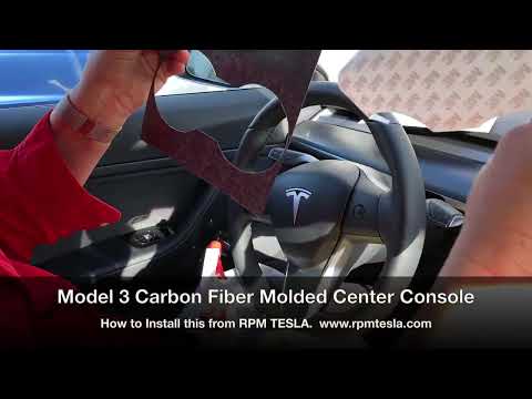 RPM's Molded Carbon Fiber Center Console Cover- How to Install