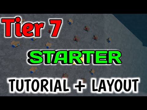 STARTER TIER 7 LAYOUT FACTORY SIMULATOR! - Roblox Factory Simulator