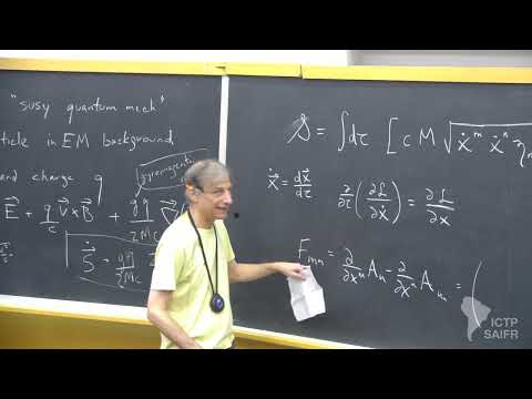 Nathan Berkovits: Introduction to Supersymmetry - Class 2 of 4