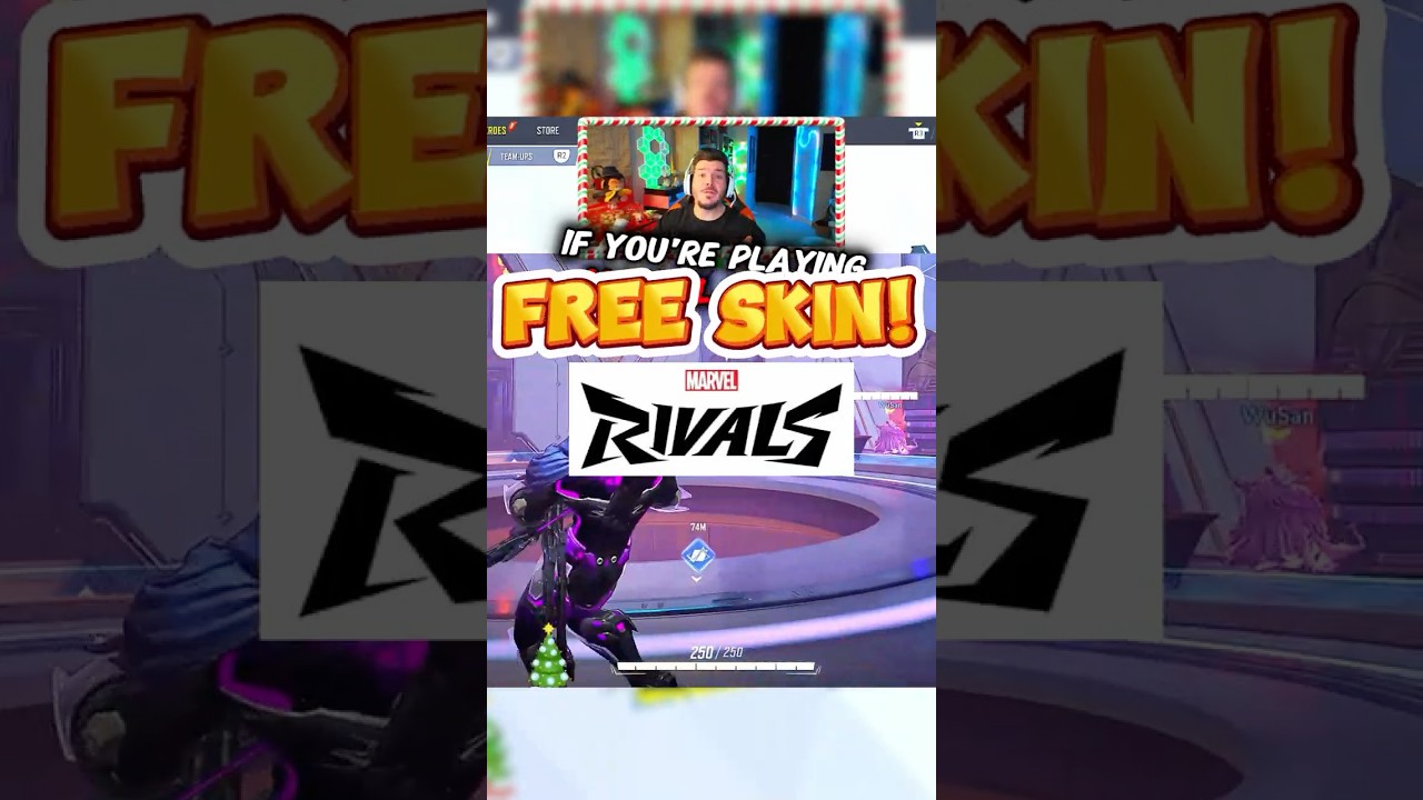 How To Unlock Your Free MARVEL RIVALS Skin! #marvelrivals