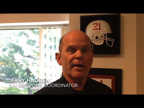 Interviews w/SJU Football's Erdmann & Haugen - 2019 St. Thomas