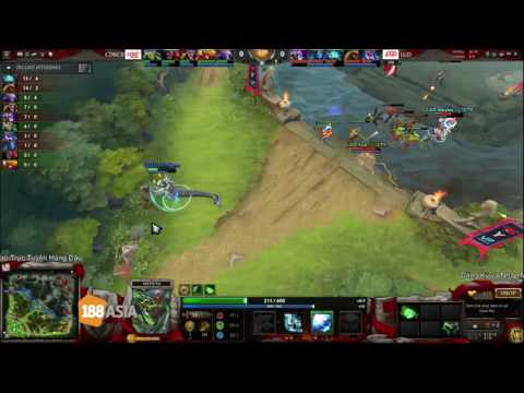 CDEC Youth vs LGD (game 2) - NanYang Season 2 - Vietnamese caster Han[A]