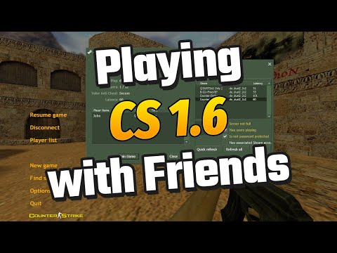Counter-Strike 1.6: How to Play CS 1.6 with Friends?