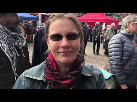 Münden blüht und summt, Teil III - Der Marktstand der Bienenfreunde em Hann-Münden