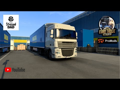 ETS2 ProMods 2.65 | Kiel to Herning | DAF XF Truck | Euro Truck Simulator 2 | 4K UHD Gameplay