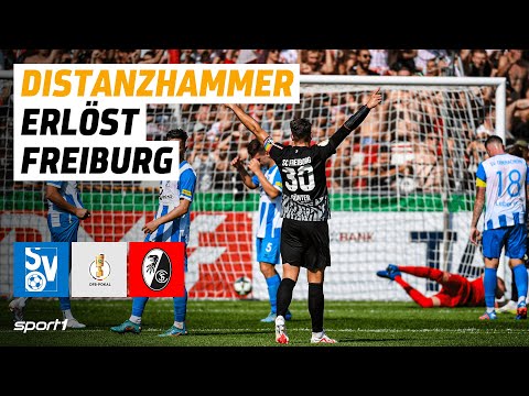 SV Oberachern - SC Freiburg | DFB-Pokal 1. Runde Tore und Highlights