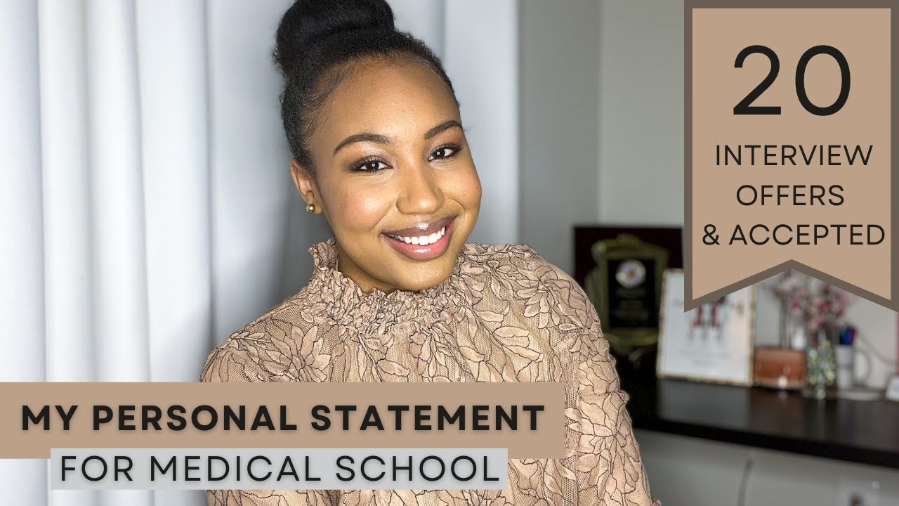 Reading My Medical School Personal Statement | 20 Interview Invites &  Accepted