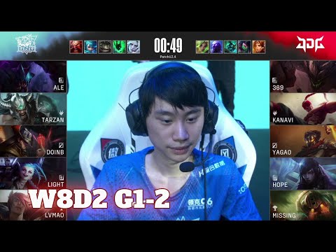 LNG vs JDG - Game 2 | Week 8 Day 2 LPL Spring 2022 | LNG Gaming vs JD Gaming G2