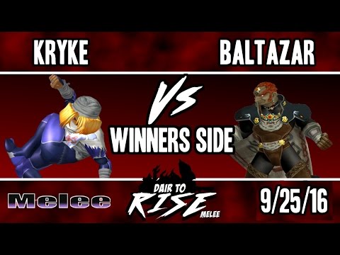 DtR 3 Melee Singles - Kryke (Sheik) vs BBM | Baltazar (Ganondorf, Fox) - Winners
