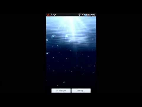 Bubble Live Wallpaper Video
