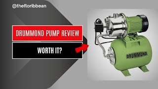 Drummond 1 Hp Shallow Well Pump Review | Harbor Freight