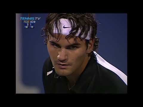 Tennis Masters Cup 2004 Final - R.Federer vs L.Hewitt Highlights