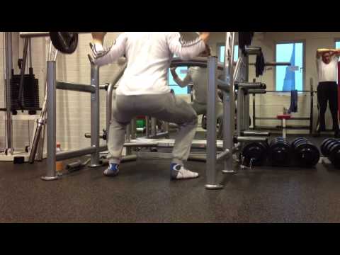 18 year old Squat 72,5 kg 6 reps