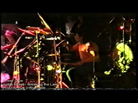 Power Crue - 1990 Live - Judas Priest . Breaking the Law