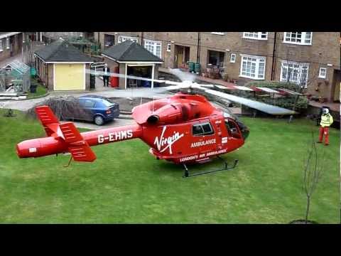 London Air Ambulance Take off