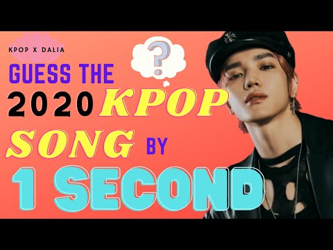 GUESS 50 2020 KPOP SONGS IN 1 SECOND [KPOP GAME]