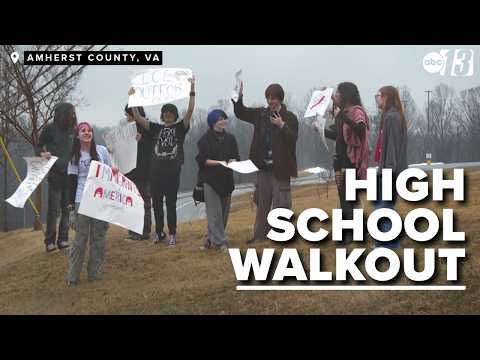 Students walk out in protest of ICE, call for immigration changes
