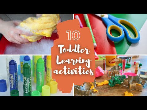 10 *EASY* Toddler Activities | 2 Year Old Learning Activities at Home