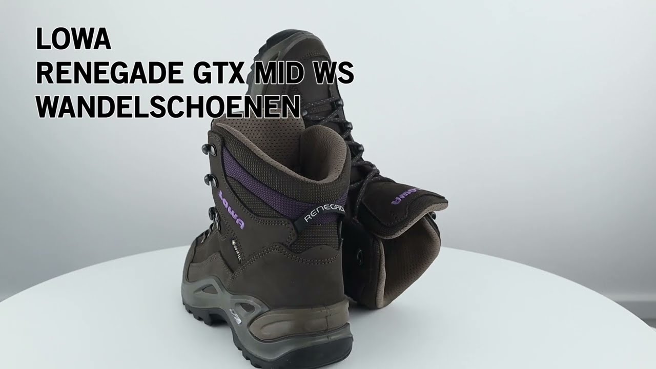Renegade GTX Mid Slate Blackberry Wandelschoenen Dames