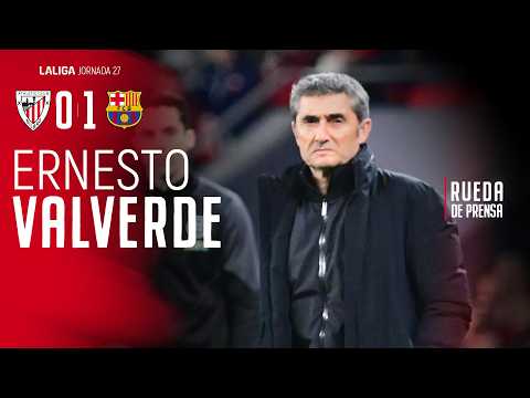 Imagen de portada del video 🎙 Ernesto Valverde | post Athletic Club 0-1 FC Barcelona | J27 LaLiga EA Sports