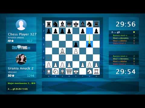 Chess Game Analysis: Urania Anuck 2 - Chess Player 327 : 1-0 (By ChessFriends.com)