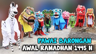 Download lagu PAWAI BARONGAN AWAL RAMADHAN 1445 H | SaNdi NgeVlog | Nadin And Friend  mengucapkan selamat puasa mp3