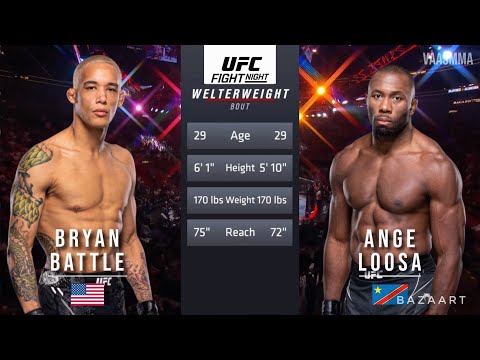 Bryan Battle vs Ange Loosa full fight