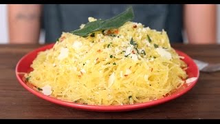 How to Cook Spaghetti Squash in the Microwave | Eat the Trend