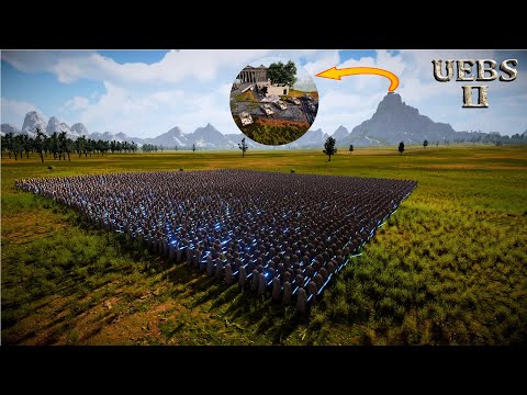 5,000 JEDI KNIGHTS RESCUE 5 TANKS ON MT OLYMPUS vs 2,000,000 ZOMBIES | Battle Simulator 2 | UEBS 2